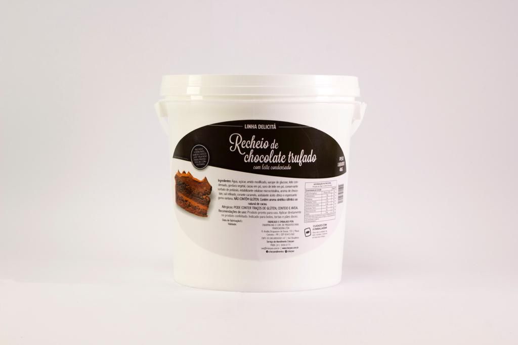 Recheio Forneável de Chocolate Trufado